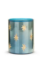 RAZ Imports RAZ Imports - 5" Etched Blue Star Container - 4638401