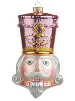 RAZ Imports RAZ Imports - Pink Nutcracker Head Ornament - 4652975