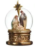 RAZ Imports RAZ Imports - EC The Blessed Birth Globe Ornament - 4653231