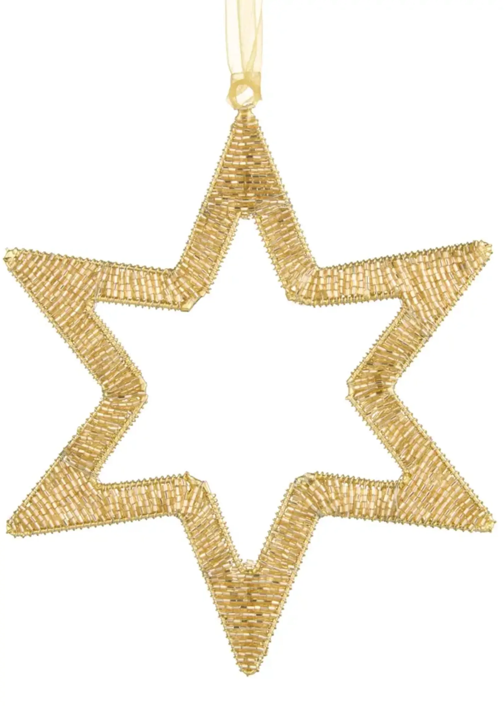 RAZ Imports 7" Gold Star Ornament