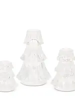 RAZ Imports RAZ Imports - Clear Tree Candle Holders - 4671317