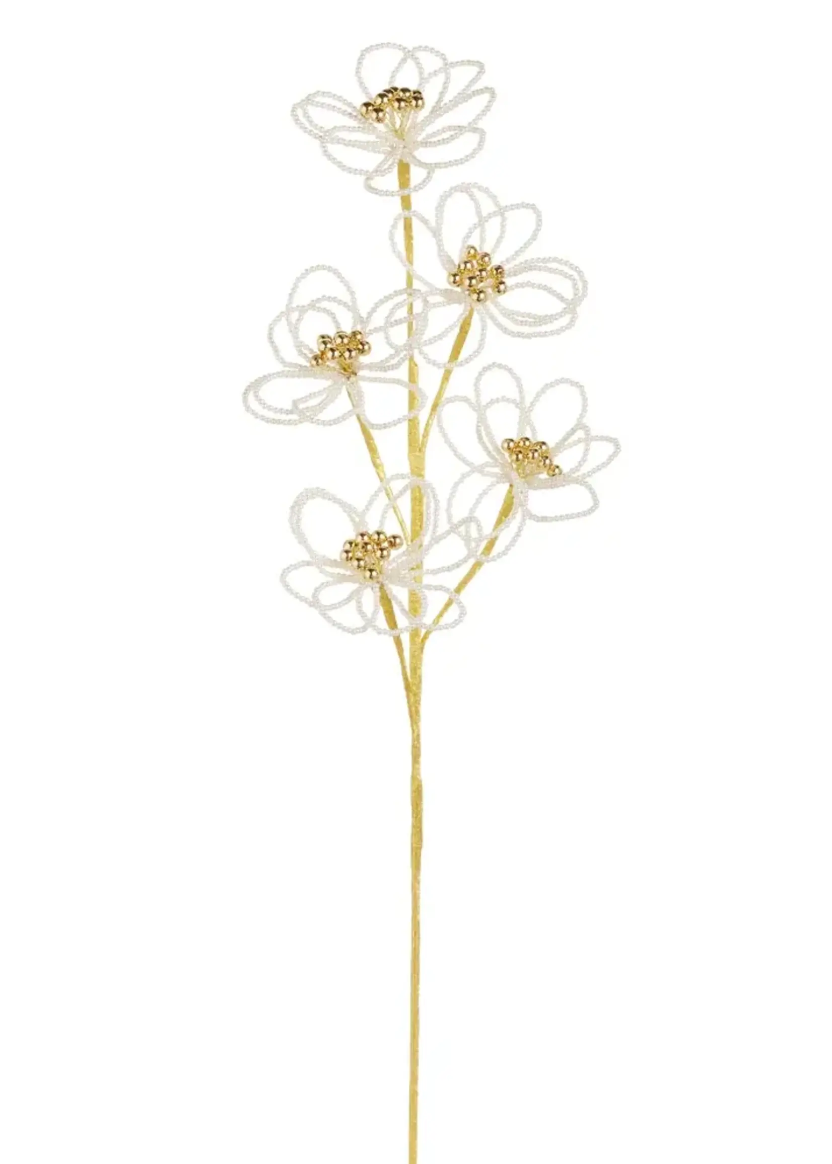 RAZ Imports 20" Pearl Floral Spray