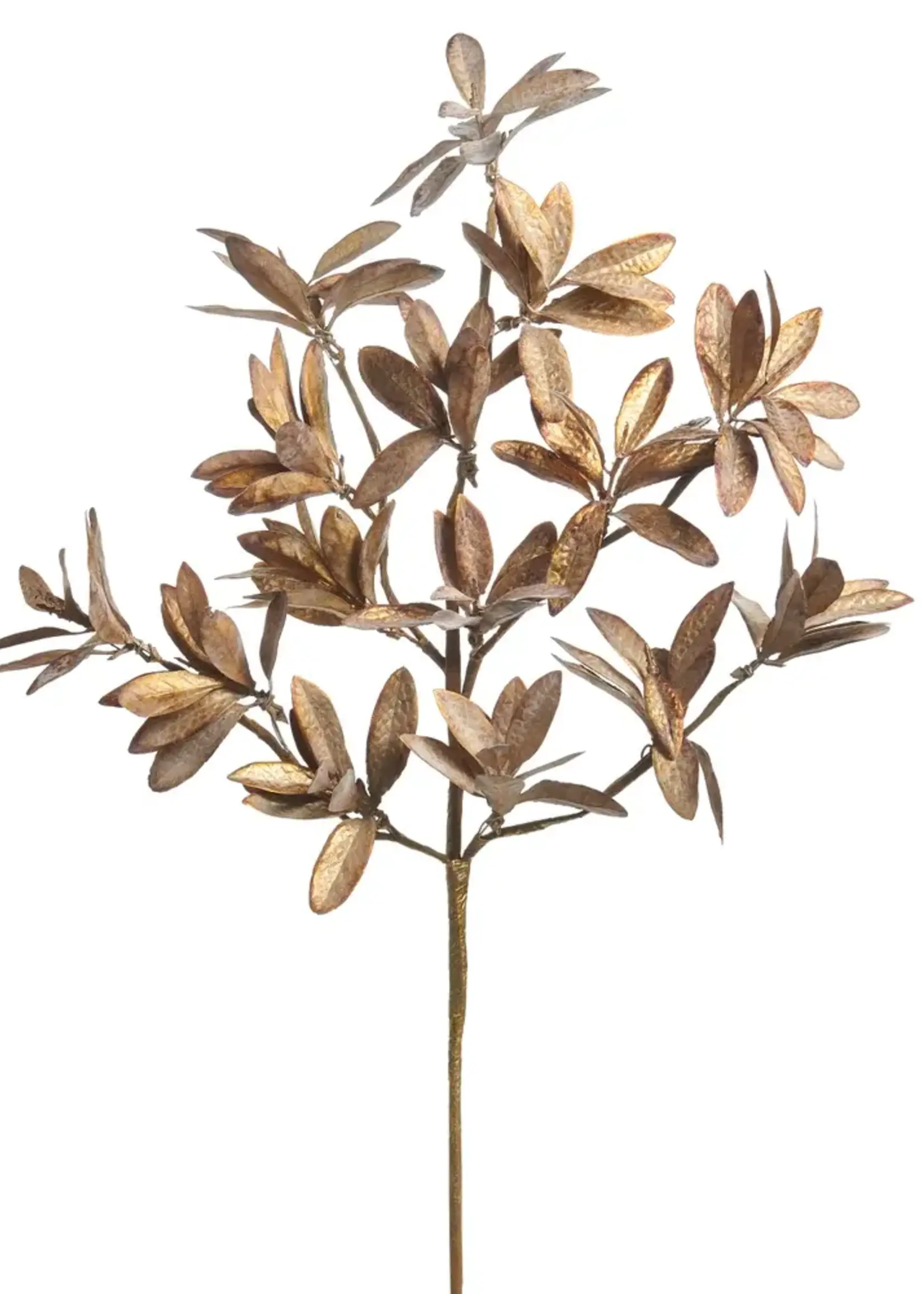 RAZ Imports 24" Antique Gold Leaf Spray