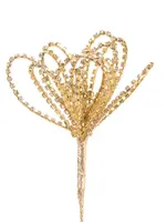RAZ Imports RAZ Imports - 22" Gold Rhinestone Flower Stem - F4617592
