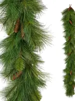 RAZ Imports RAZ - 5.5' x 14" Olive Pine Garland - G4406114