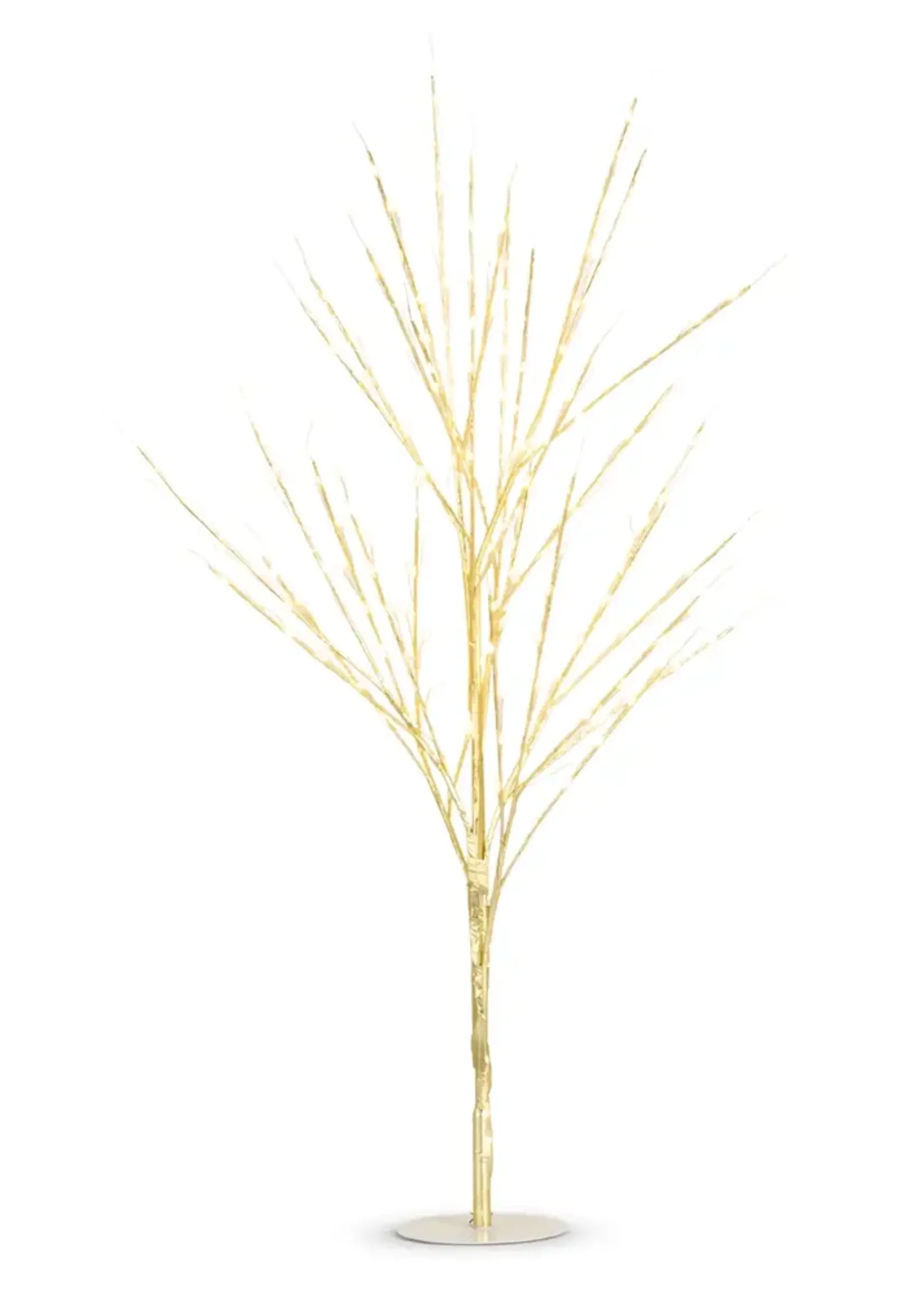 RAZ Imports 33" Lighted Gold Tree