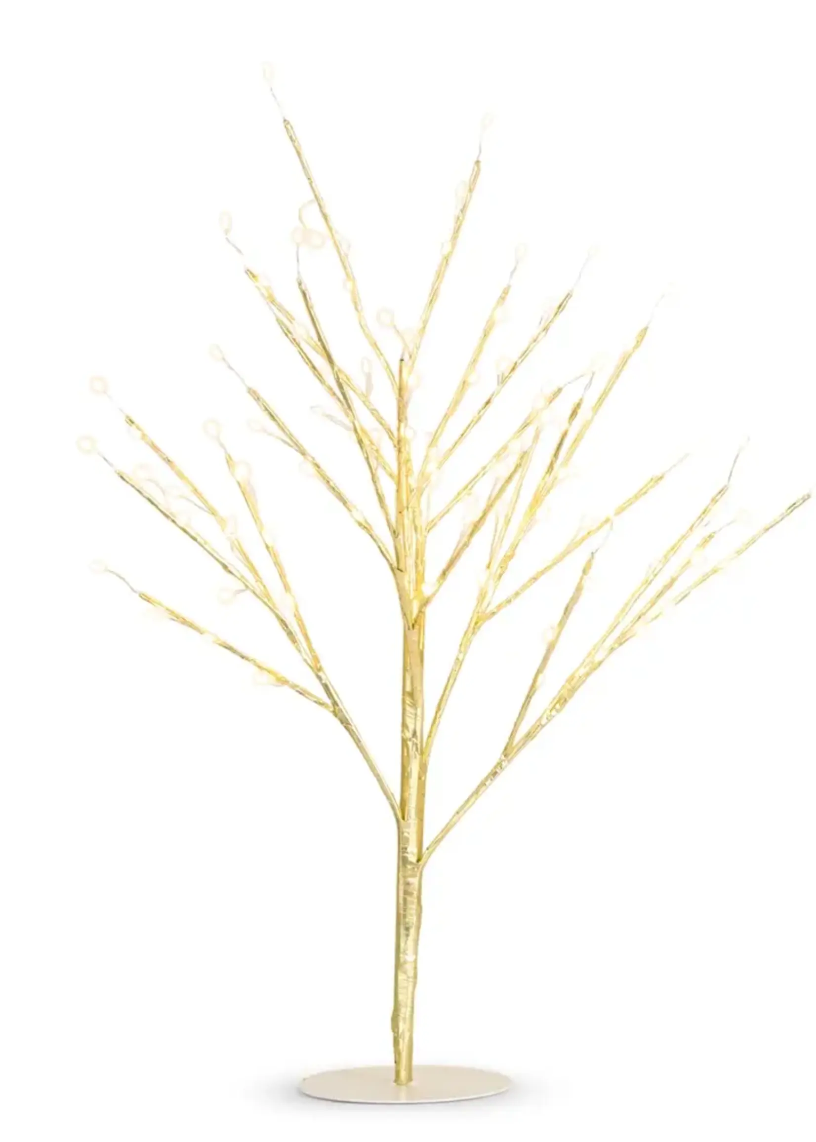 RAZ Imports 24" Lighted Gold Tree