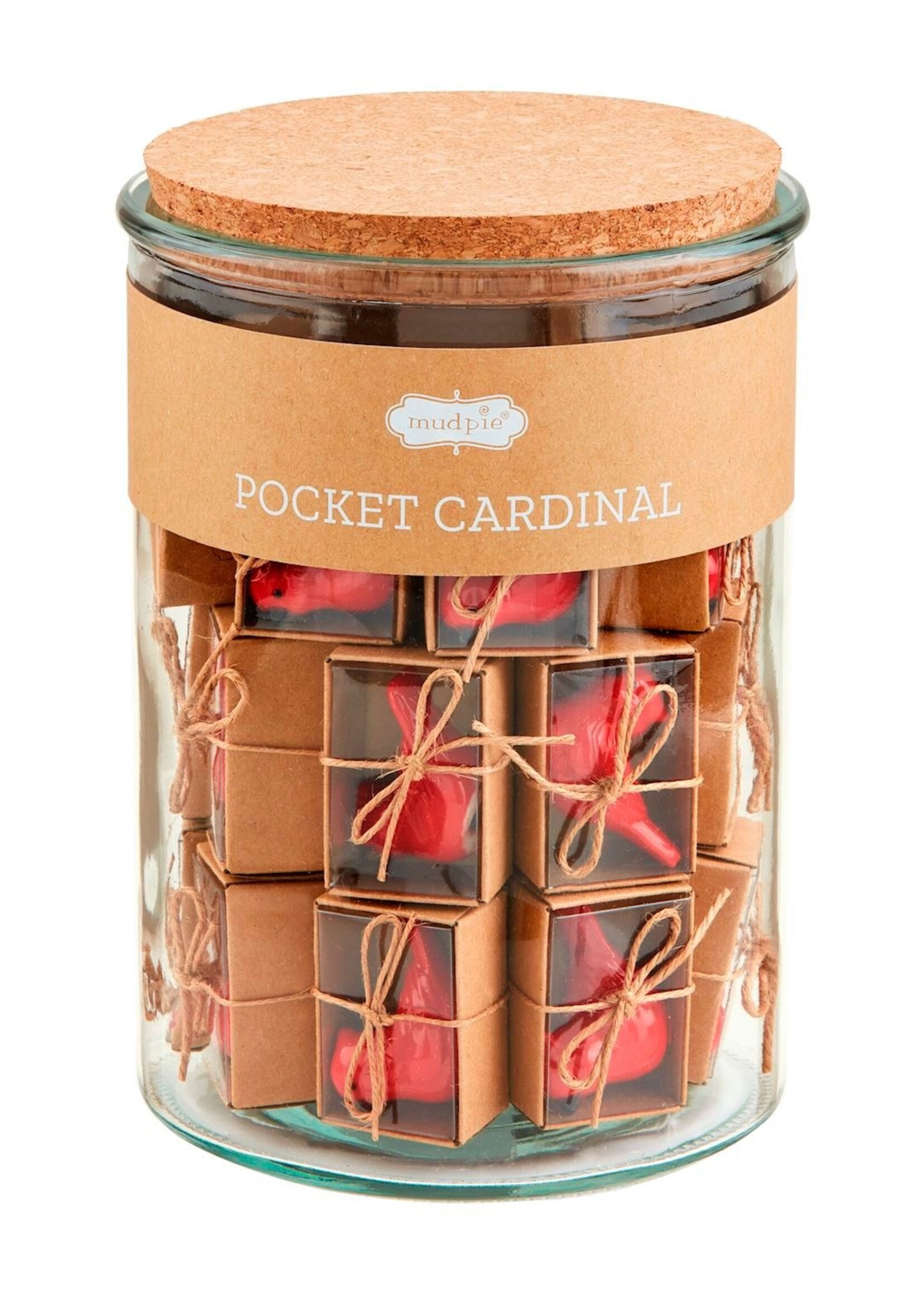 Mud Pie POCKET CARDINAL