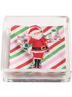 Mud Pie Mud Pie - STRIPES NAPKIN WEIGHT SET - 40080078S