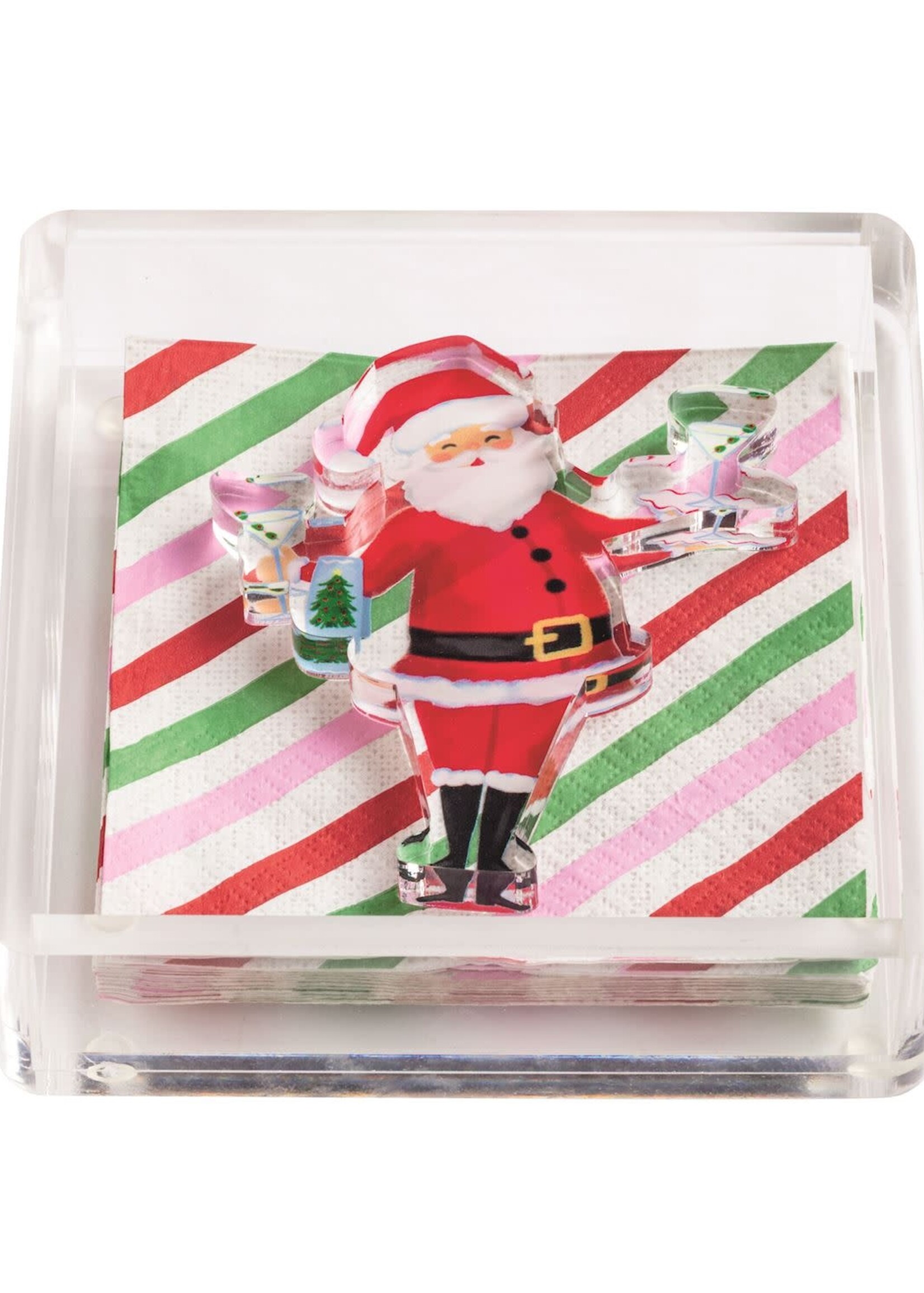 Mud Pie STRIPES NAPKIN WEIGHT SET