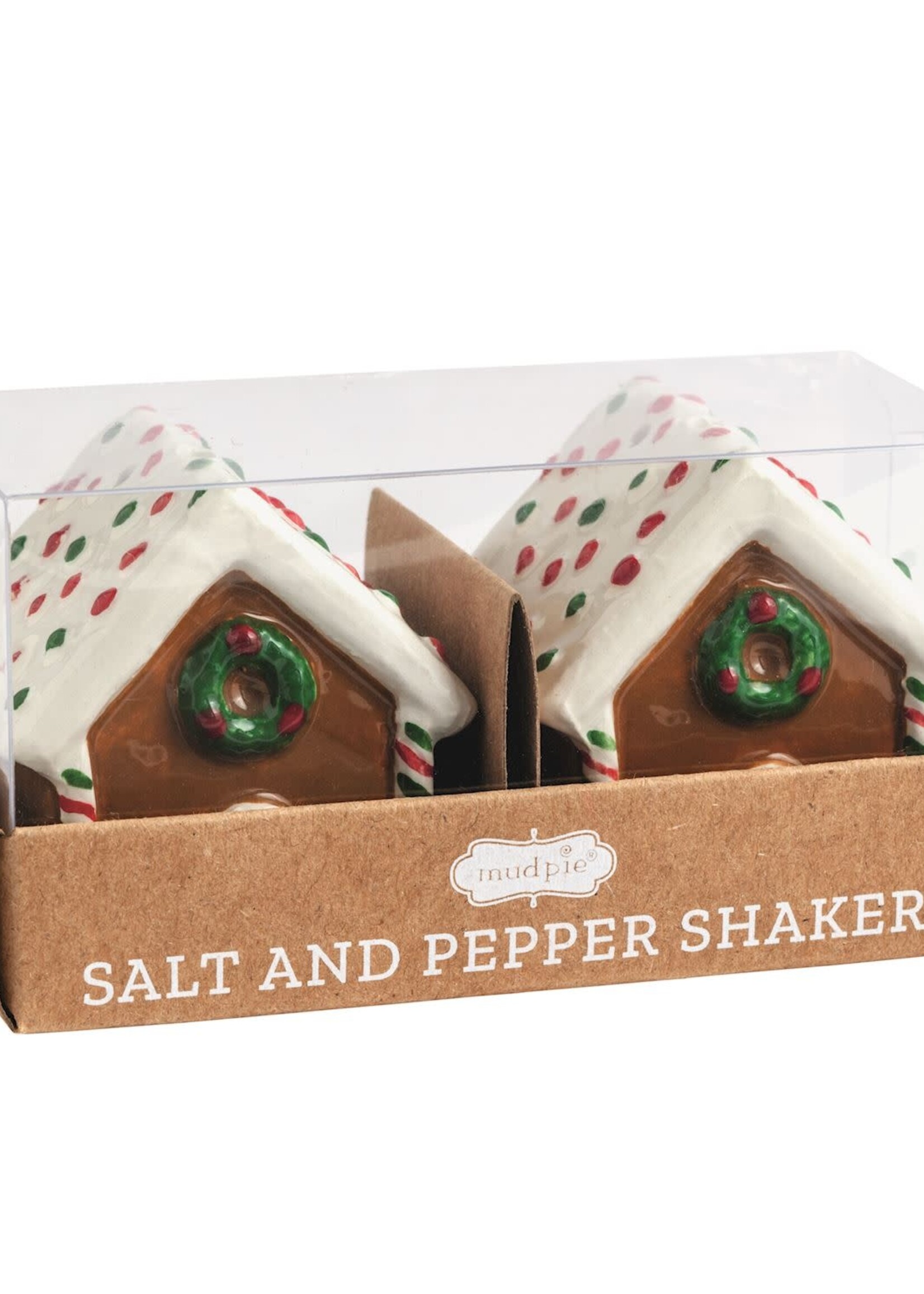 Mud Pie GINGERBREAD SALT AND PEPPER