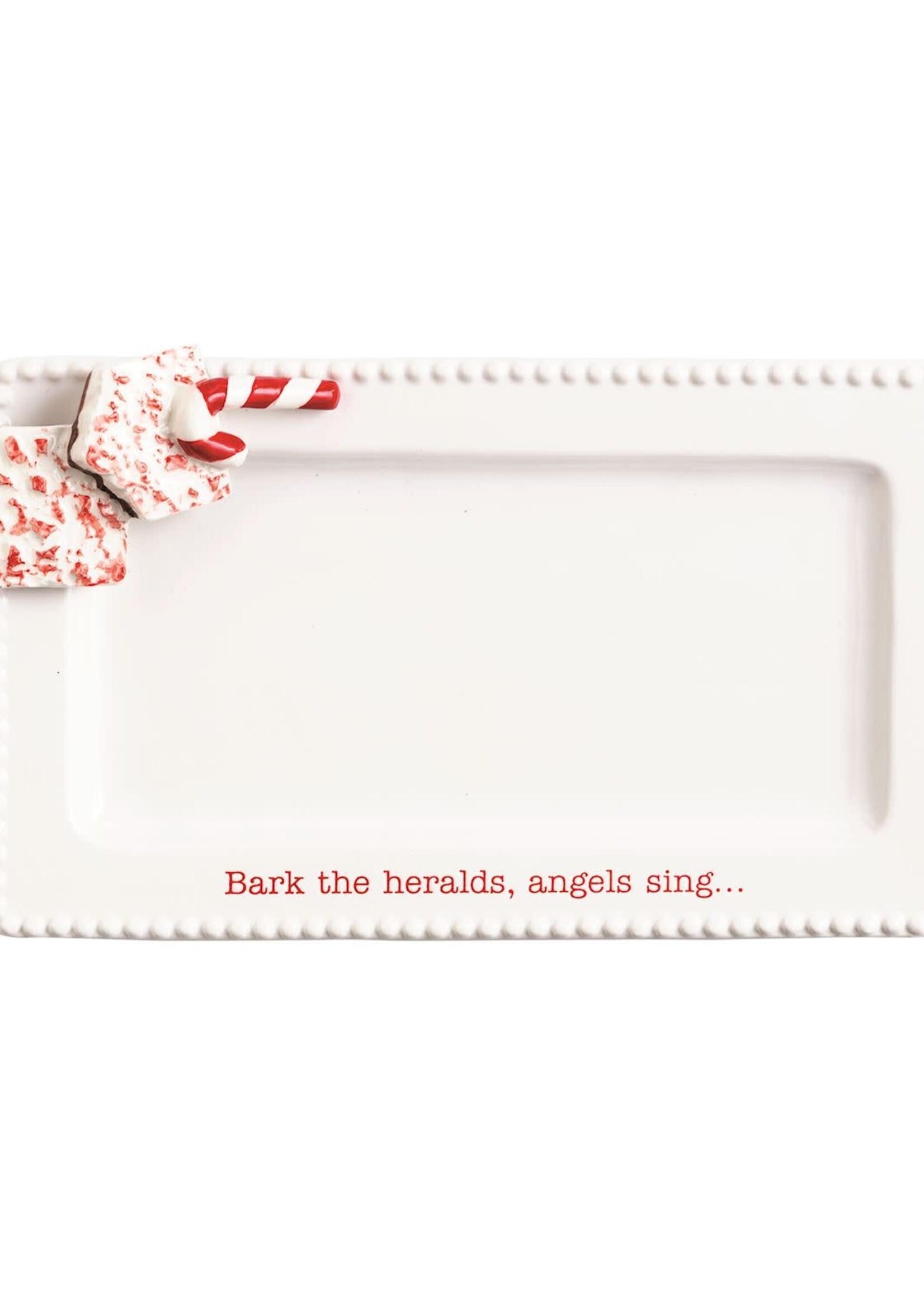 Mud Pie PEPPERMINT BARK TRAY