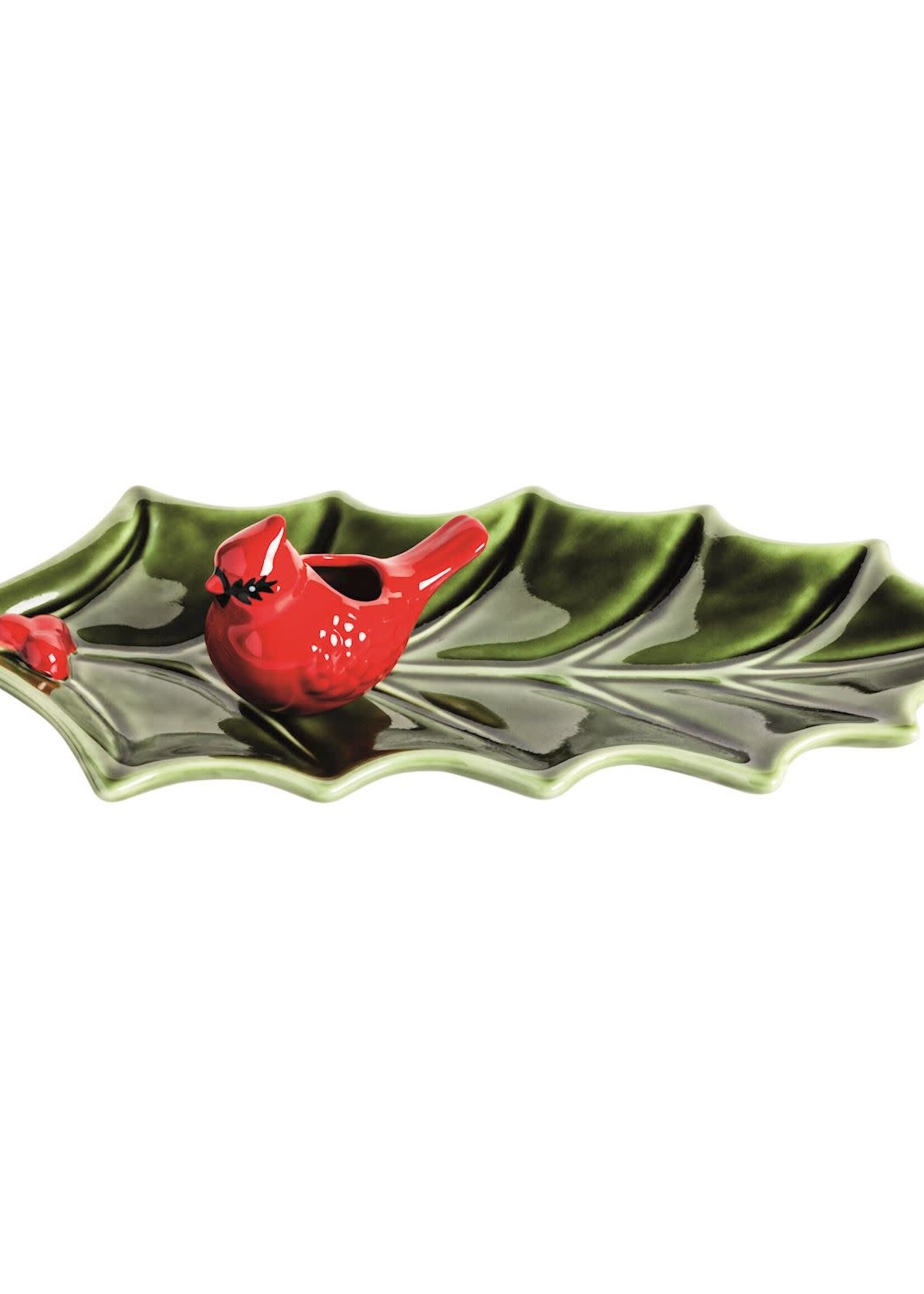 Mud Pie HOLLY TRAY CARDINAL TOOTHPICK