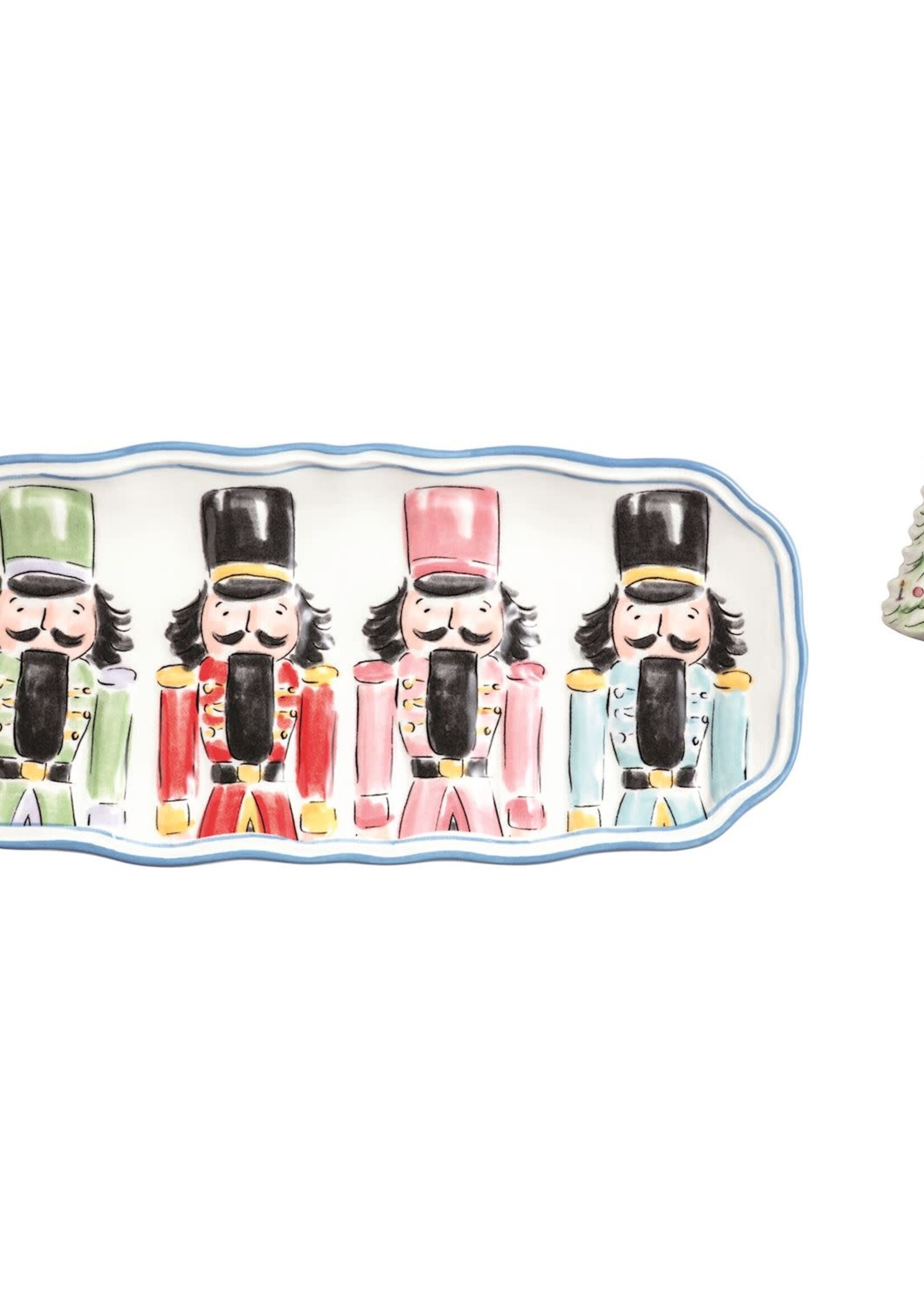 Mud Pie NUTCRACKER EVERYTHING DISH