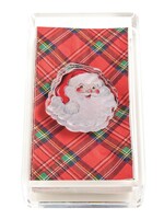 Mud Pie Mud Pie - SANTA ACRYLIC GUEST TOWEL - 40900121W