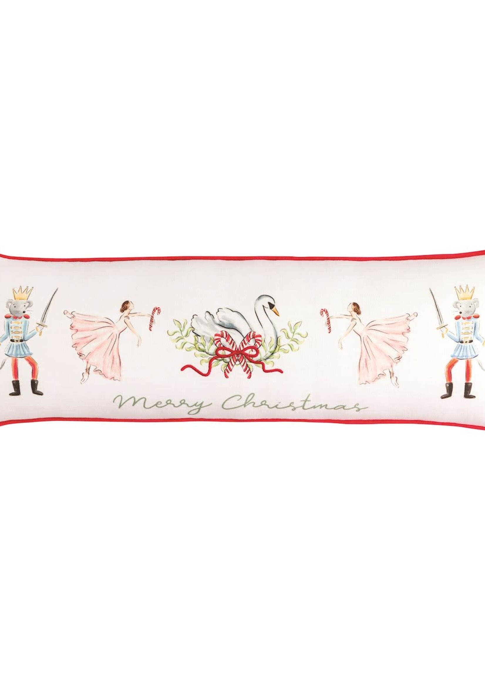 Mud Pie PRINTED NUTCRACKER PILLOW
