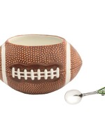 Mud Pie Mud Pie - FOOTBALL TAILGATE DIP BOWL - 41800224F