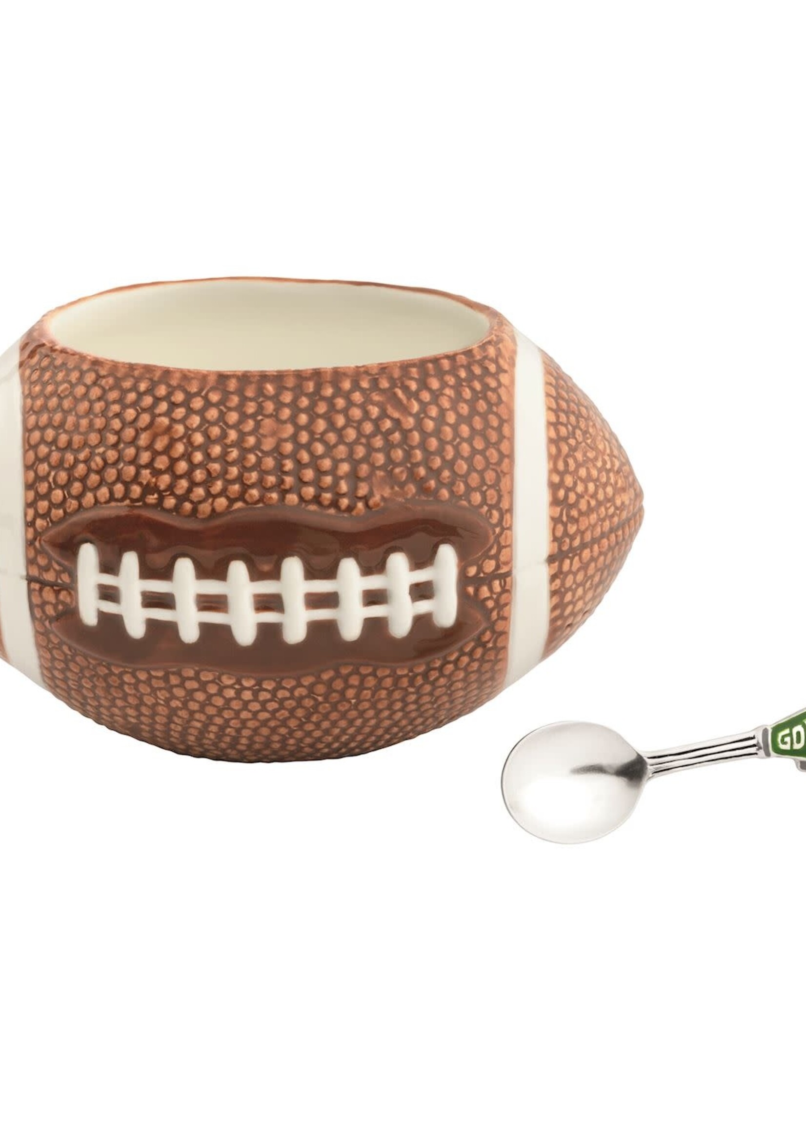 Mud Pie FOOTBALL TAILGATE DIP BOWL