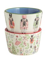 Mud Pie Mud Pie - NUTCRACKERS RAMEKIN SET - 41800231N
