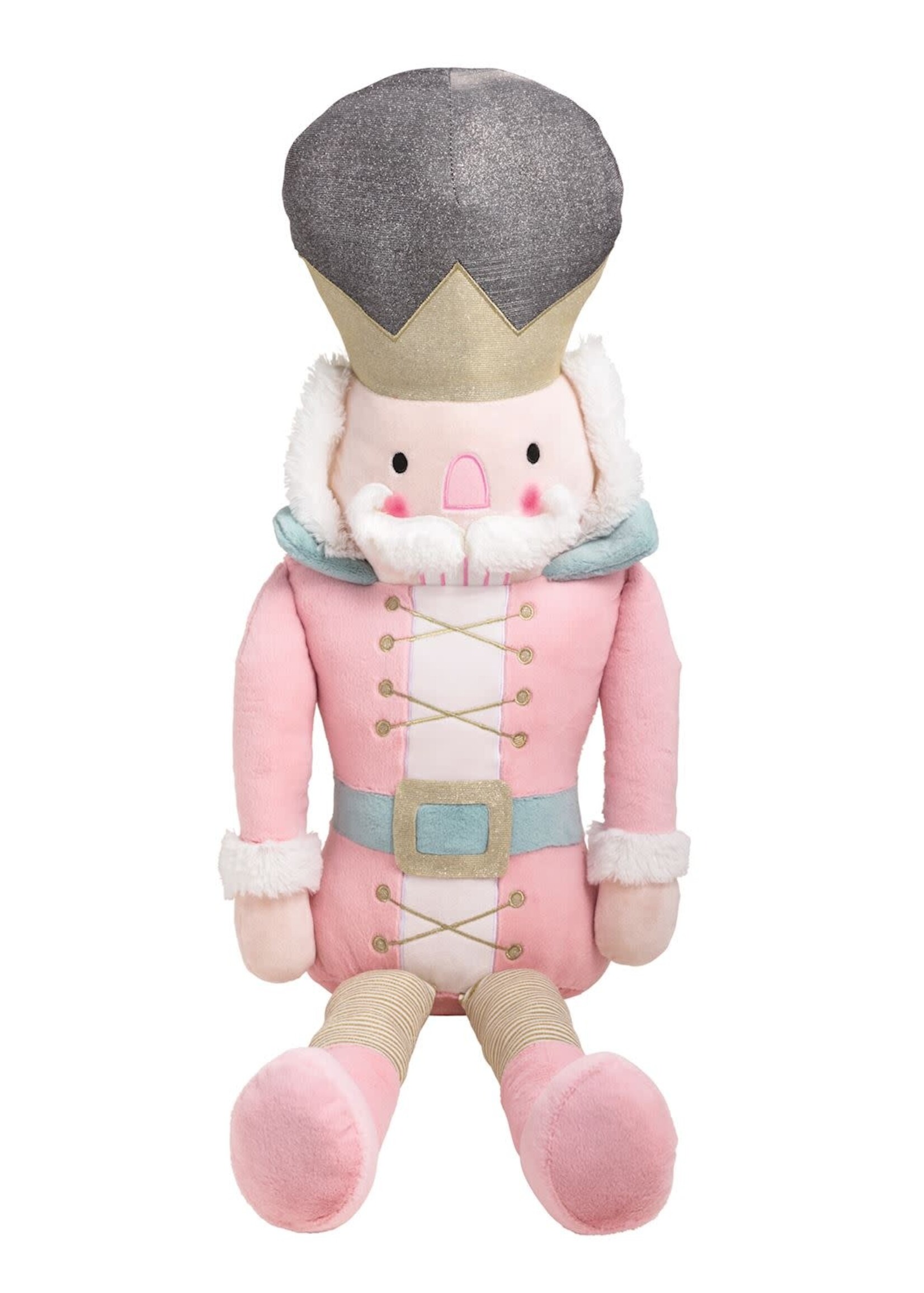 Mud Pie PLUSH NUTCRACKER