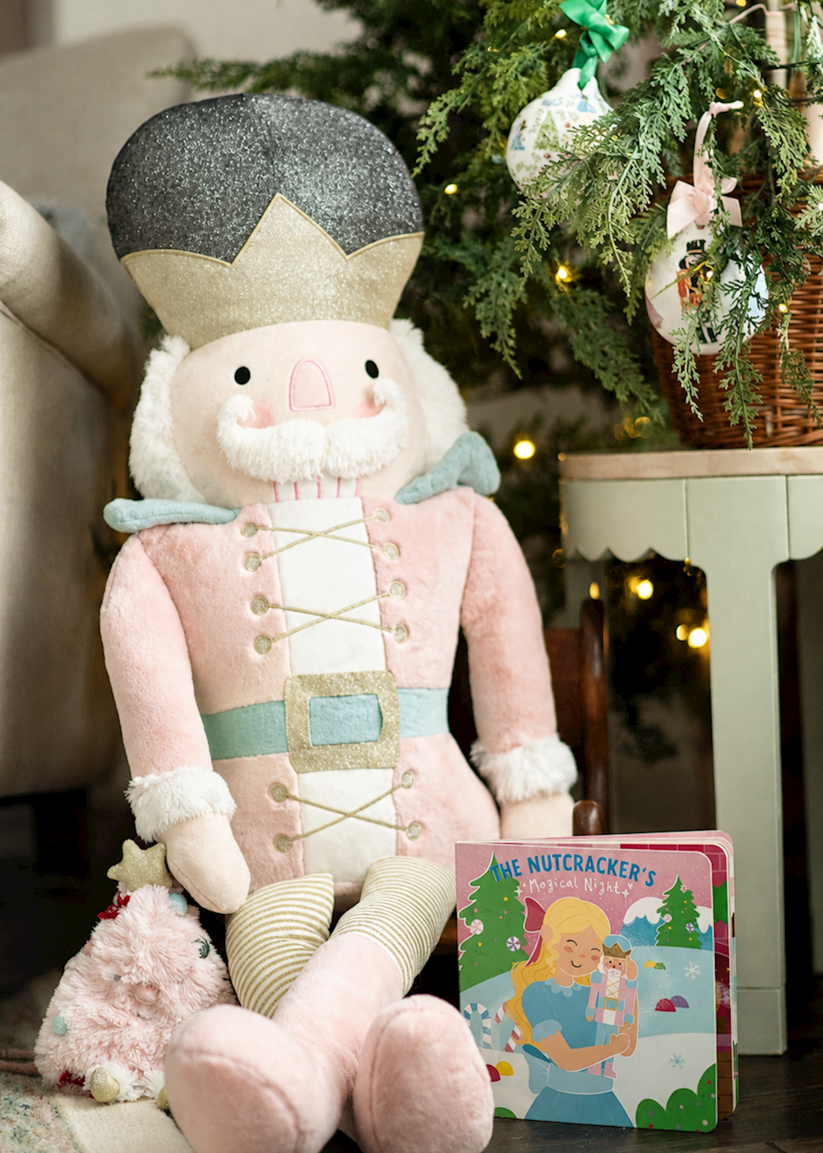 Mud Pie PLUSH NUTCRACKER