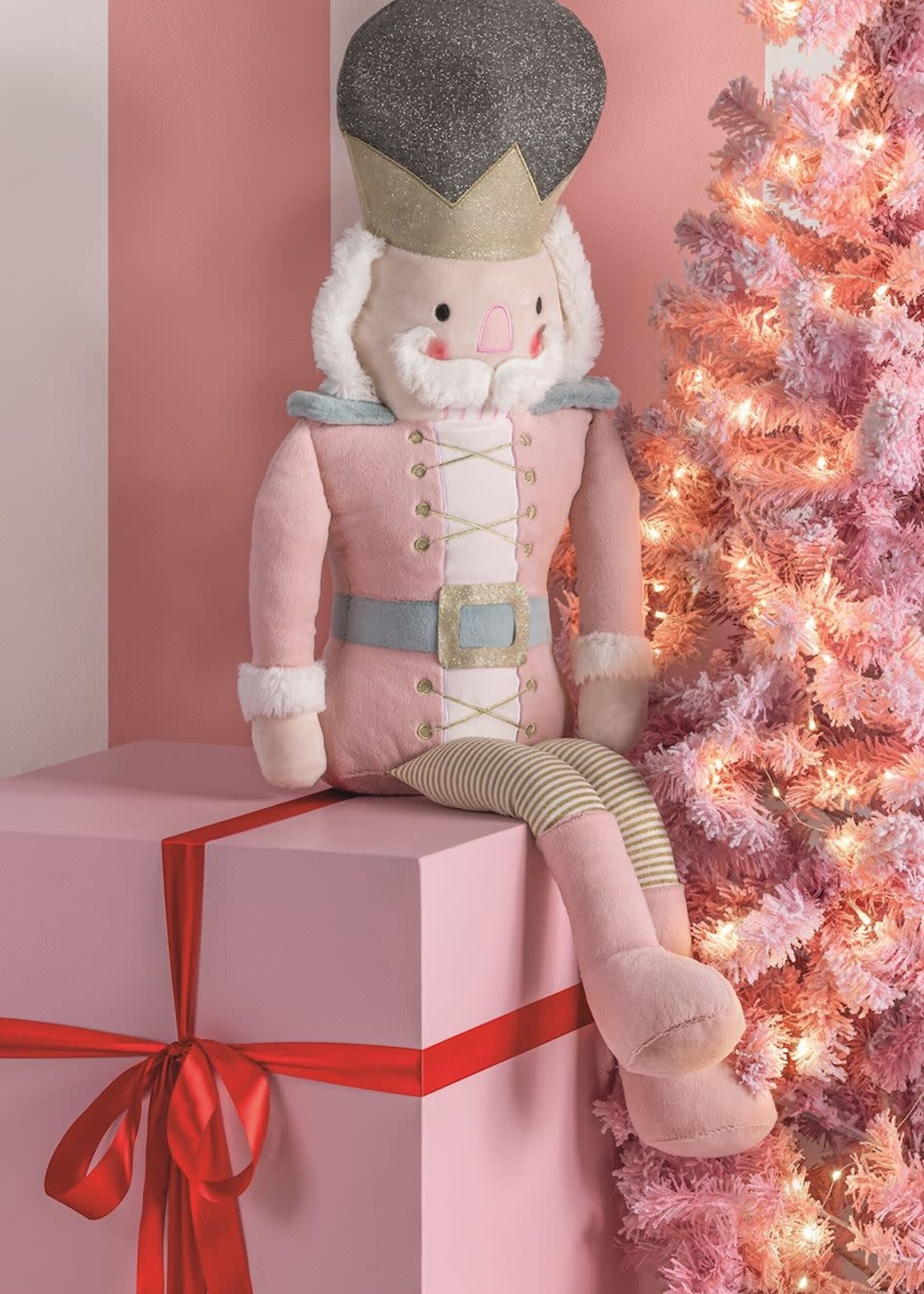 Mud Pie PLUSH NUTCRACKER