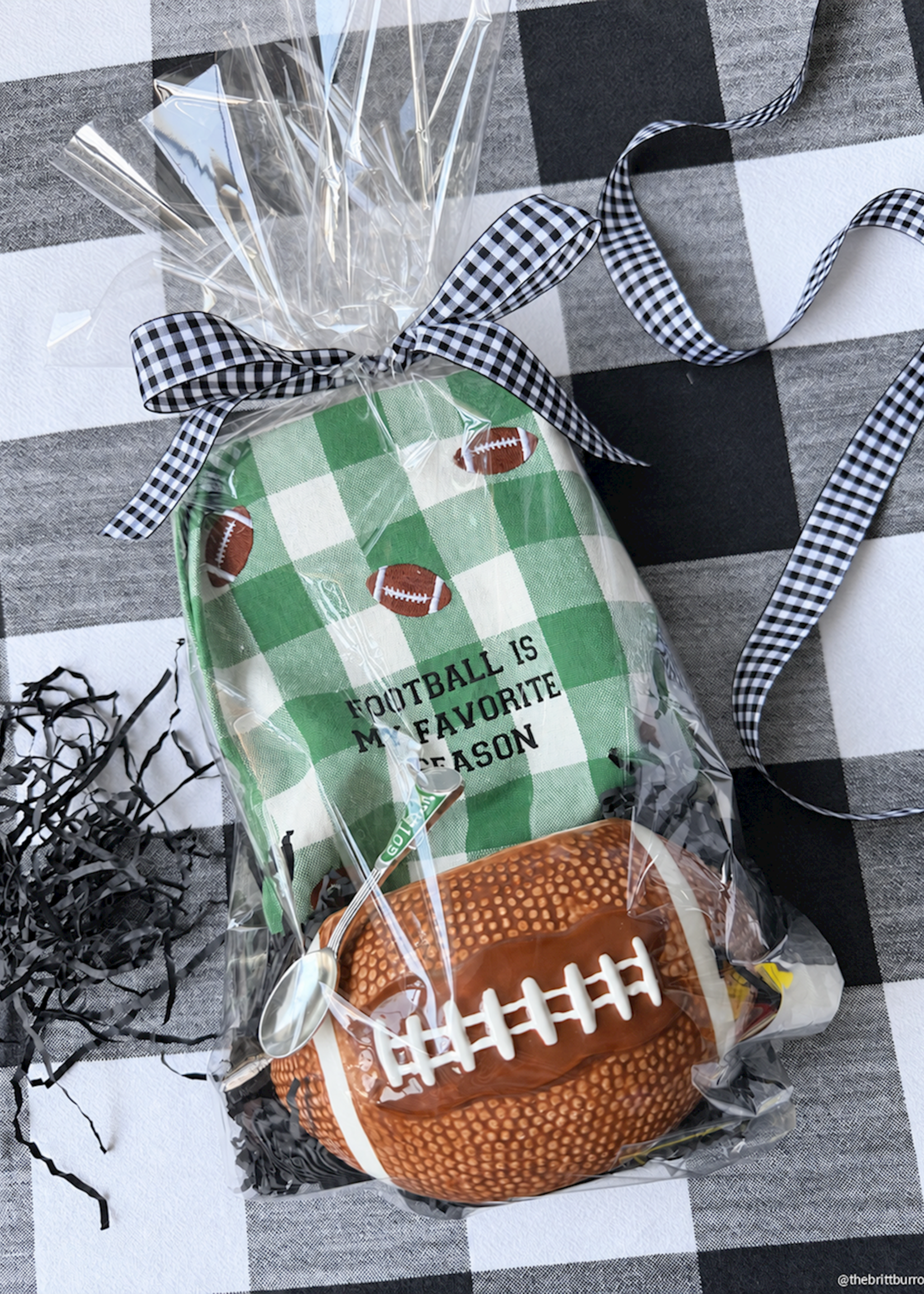 Mud Pie FOOTBALL FAV SEASON TOWEL