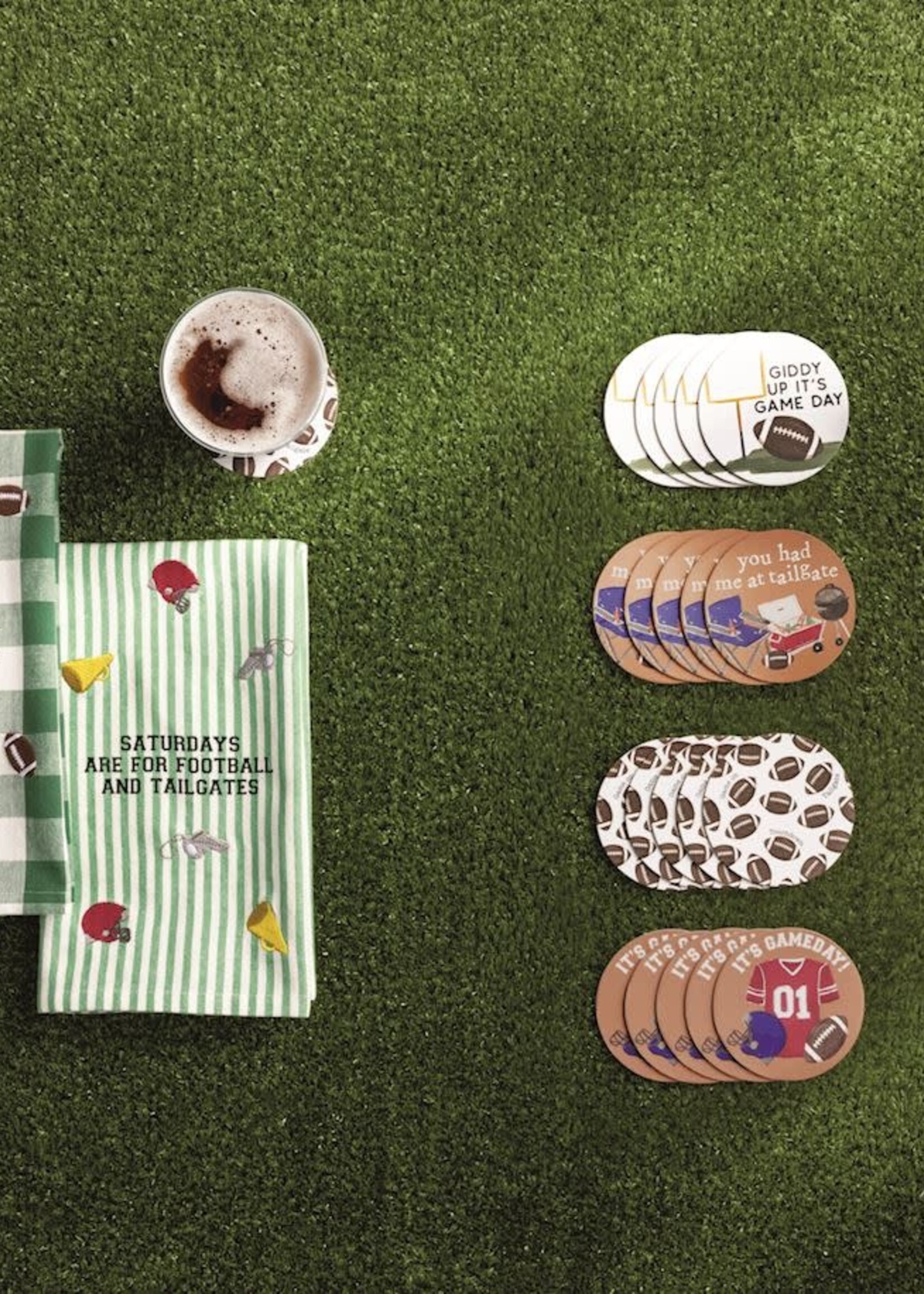 Mud Pie FOOTBALL FAV SEASON TOWEL