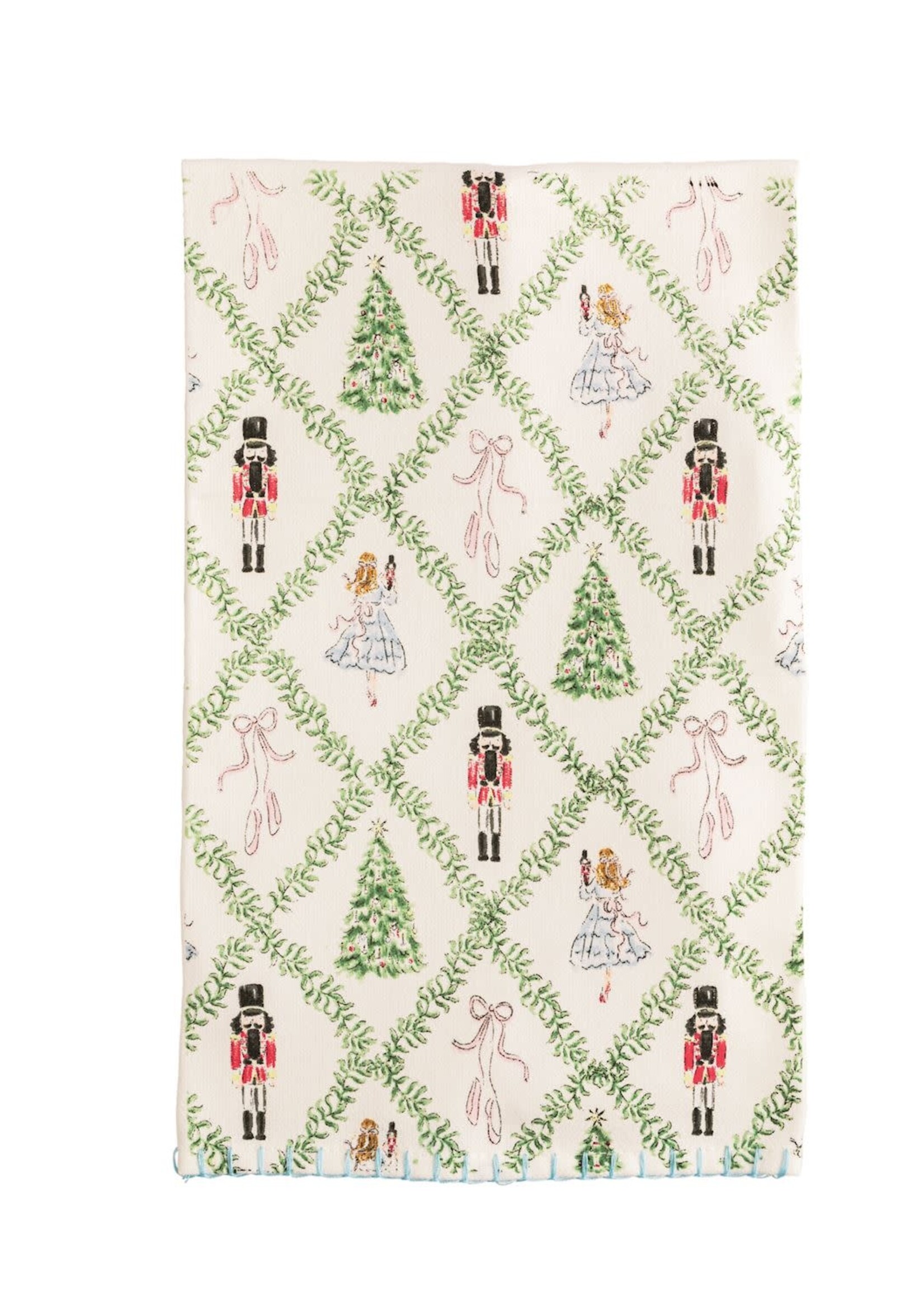 Mud Pie LATTICE PATTERN TOWEL