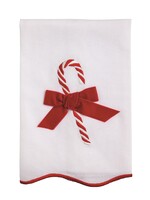 Mud Pie Mud Pie - CANDY BOW EMBROIDERED TOWEL - 42170326C
