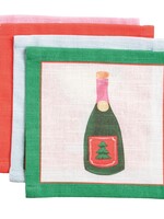 Mud Pie Mud Pie - CHAMPAGNE SET COCKTAIL NAPKIN - 42800147C