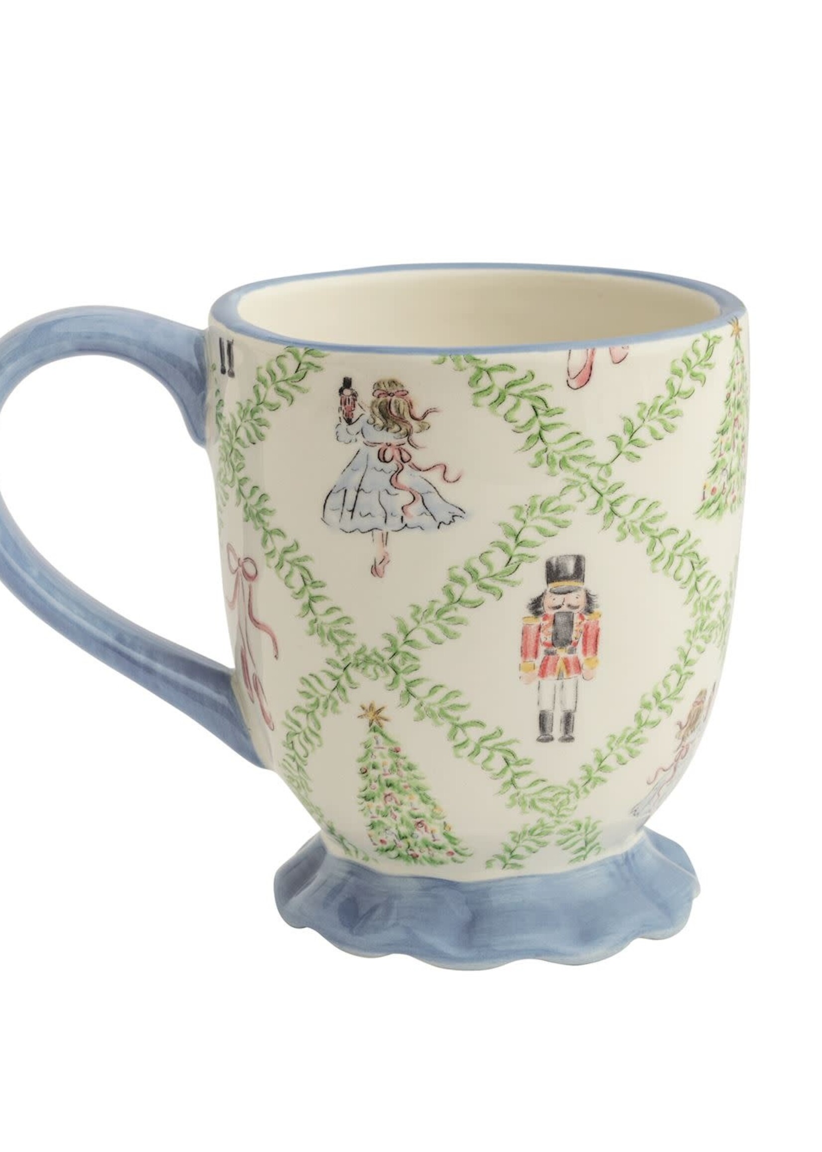 Mud Pie PATTERN WINTER WONDERLAND MUG