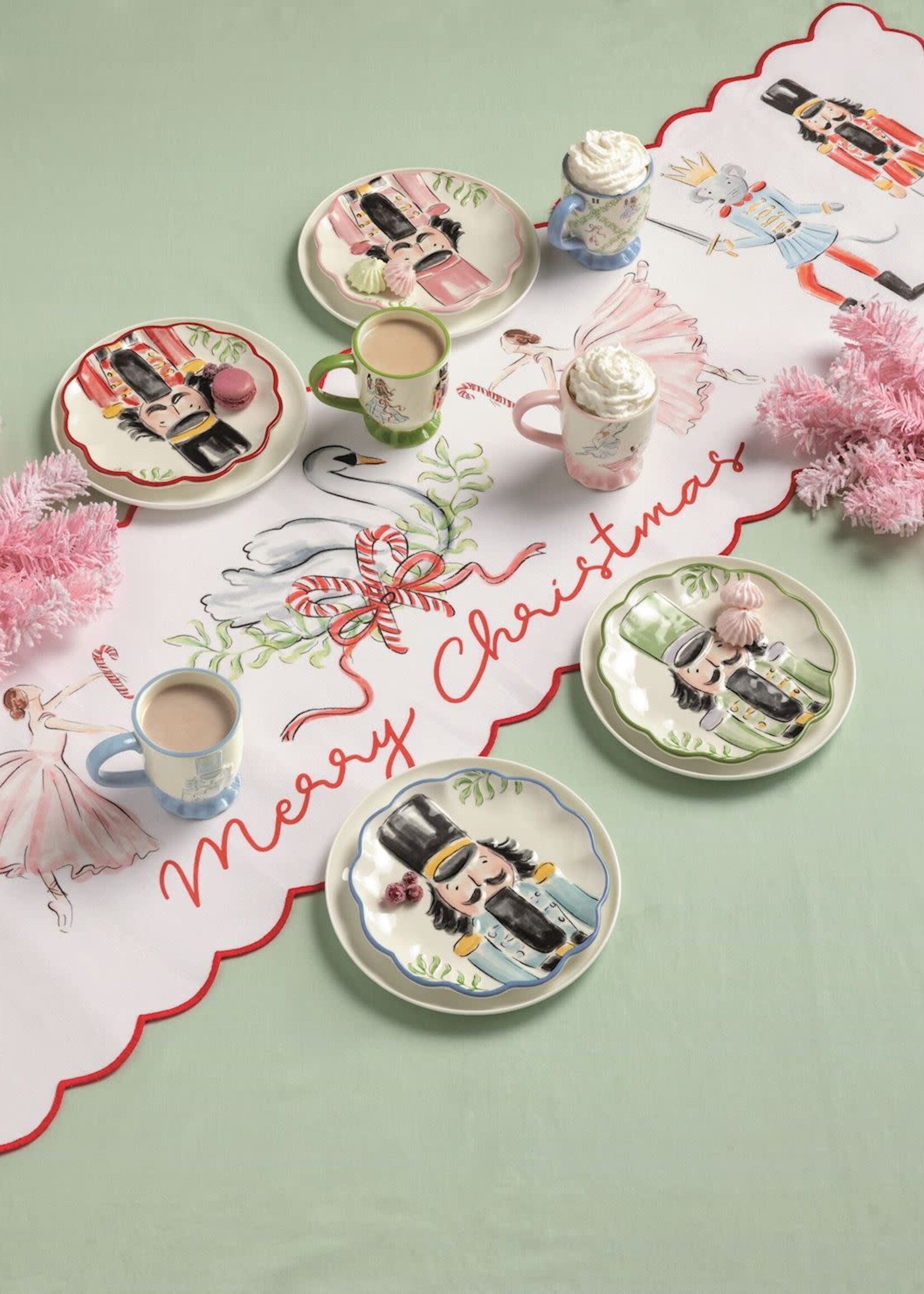 Mud Pie PATTERN WINTER WONDERLAND MUG
