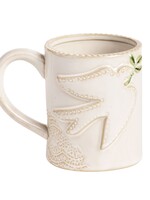 Mud Pie Mud Pie - T DOVE WHITE XMAS ICON MUG - 43500305D