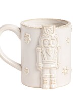 Mud Pie Mud Pie - NUTCRACKER WHITE XMAS ICON MUG - 43500305N