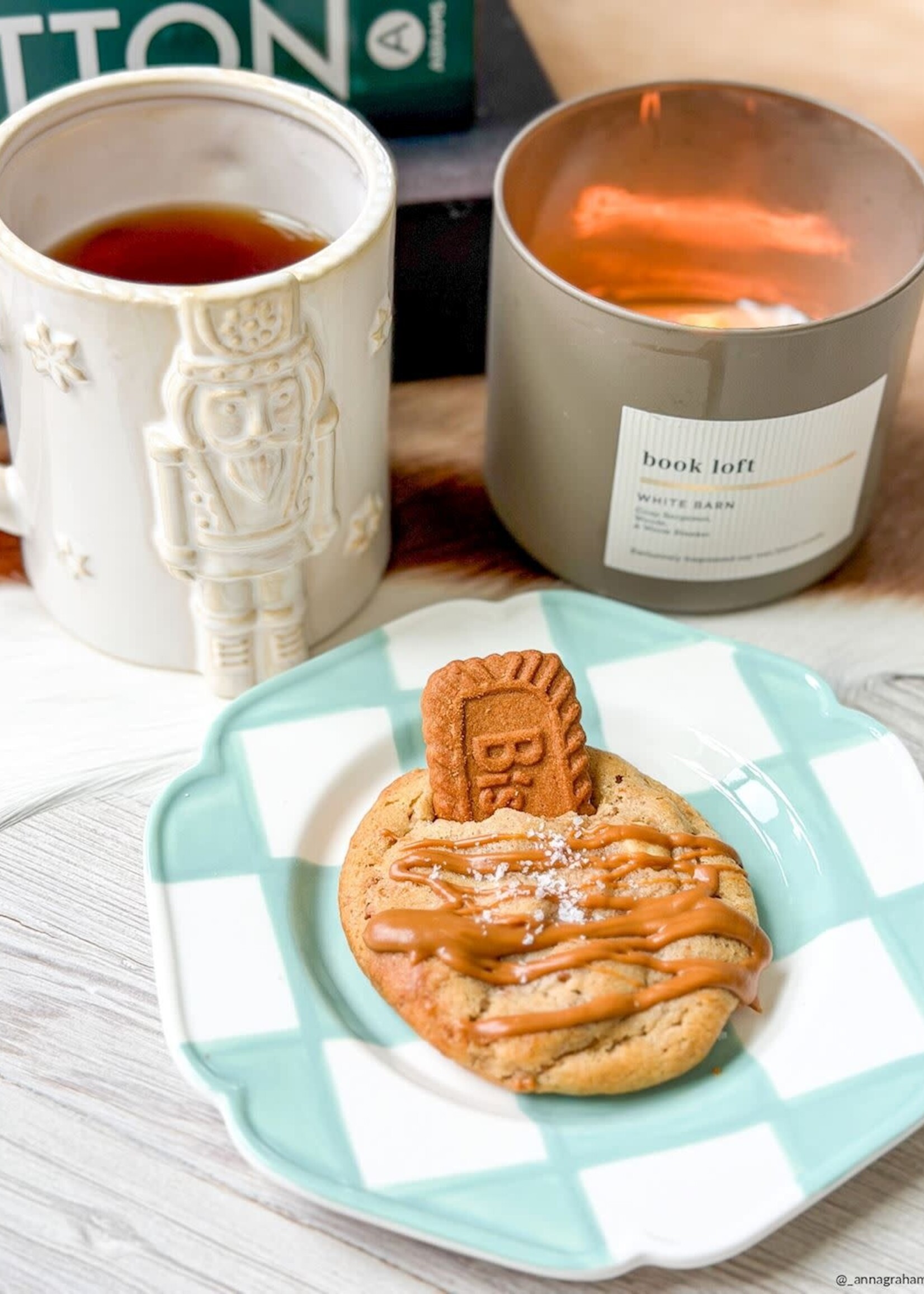 Mud Pie NUTCRACKER WHITE XMAS ICON MUG