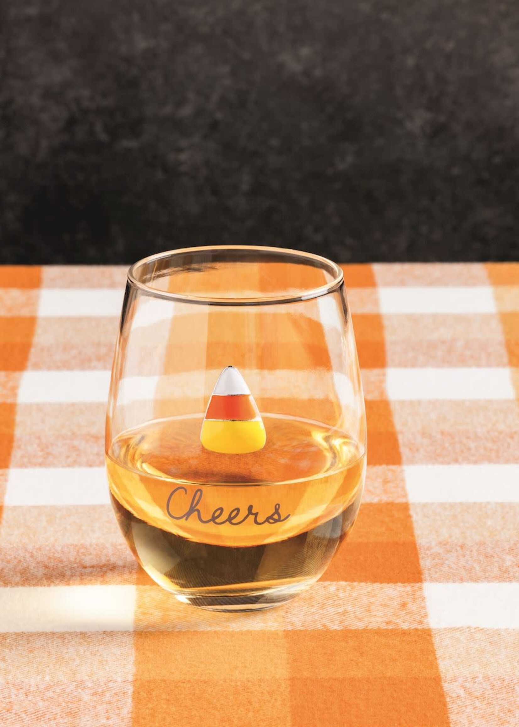 Mud Pie SIMPLY CHARMING WINE GLASS