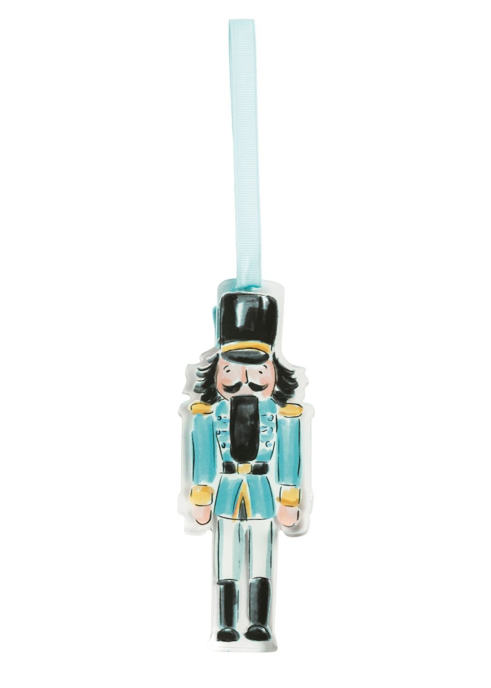 Mud Pie BLUE NUTCRACKER ORNAMNET