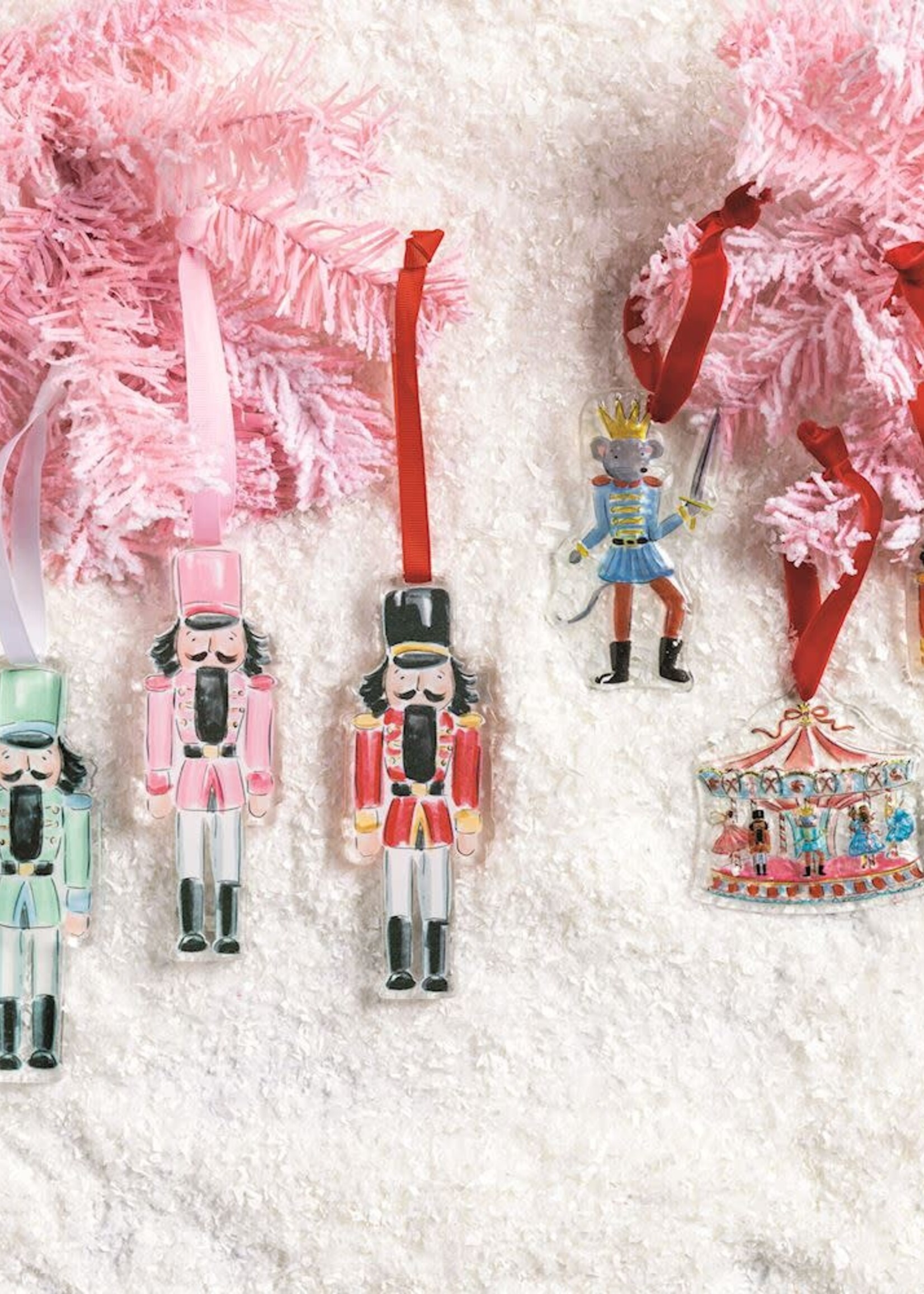 Mud Pie BLUE NUTCRACKER ORNAMNET