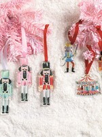Mud Pie Mud Pie - GREEN NUTCRACKER ORNAMNET - 46700455G