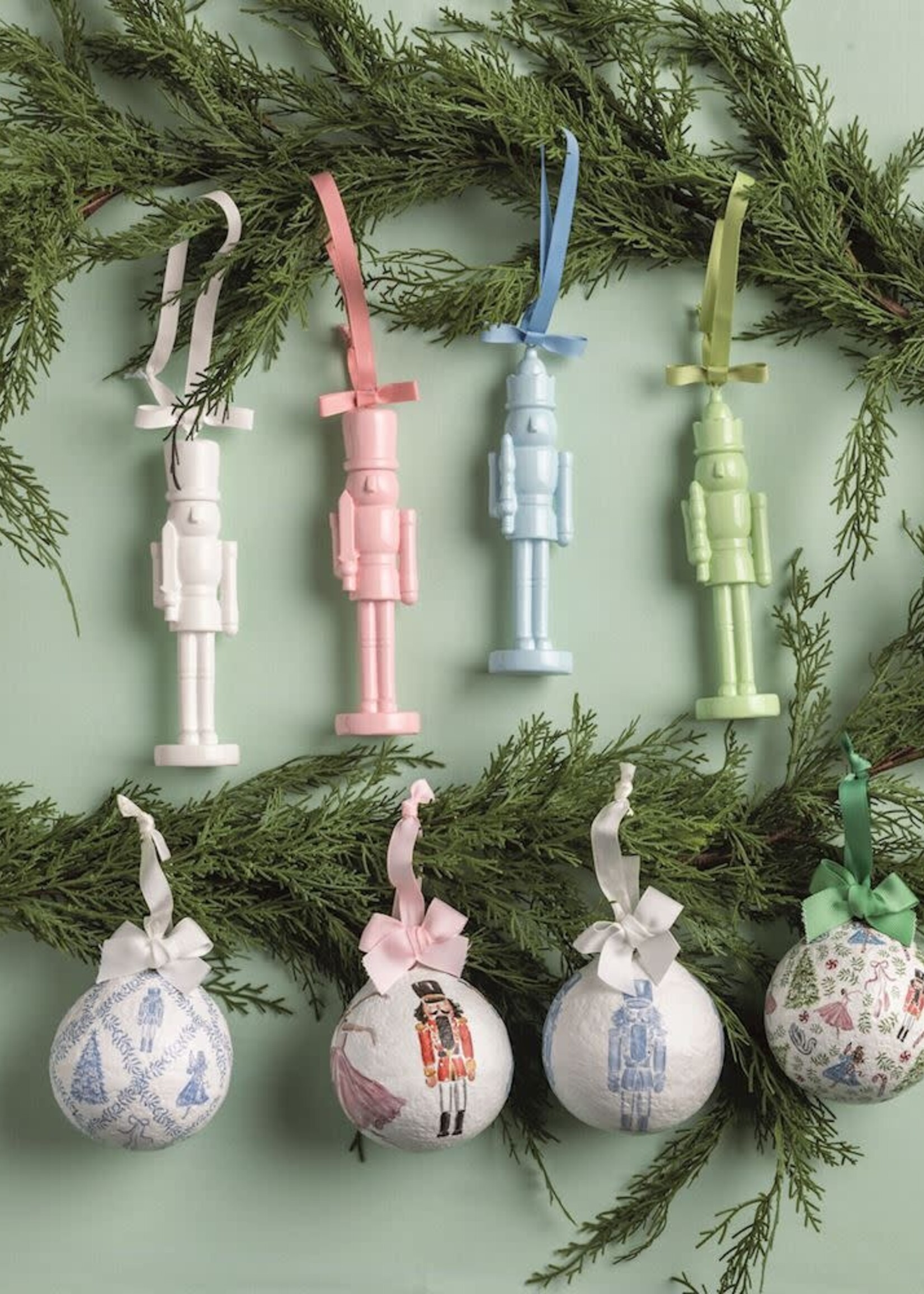 Mud Pie LACQUER NUTCRACKER ORNAMENT