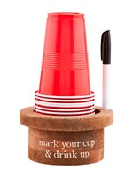 Mud Pie Mud Pie - DISPOSABLE CUP AND MARKER SET - 48600196