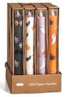 Mud Pie Mud Pie - HALLOWEEN LED TAPERS-4A 6 each of 4 styles - 49800298