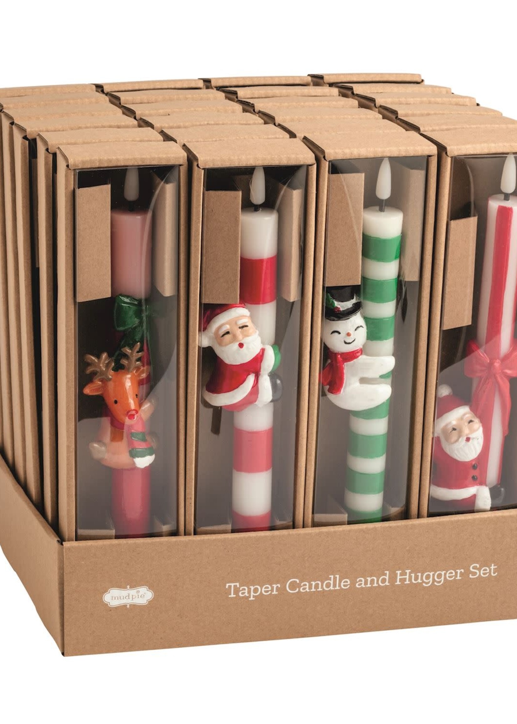 Mud Pie WHIMSY TAPER CANDLE HUGGERS