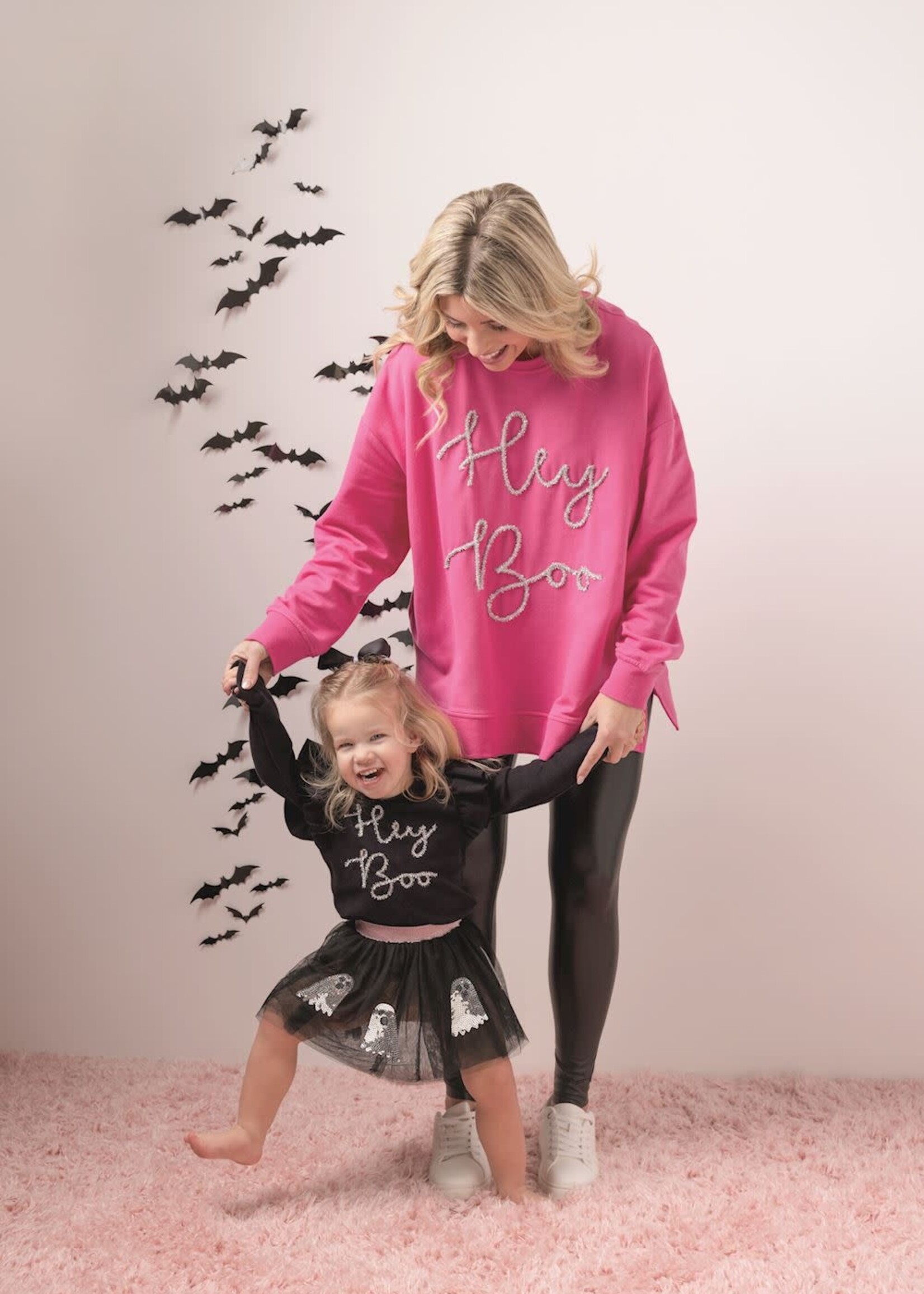 Mud Pie HALLOWEEN SPRKLE SWEATSHIRT-PK