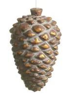 RAZ Imports RAZ - 9" Antique Pinecone Ornament - 4602446