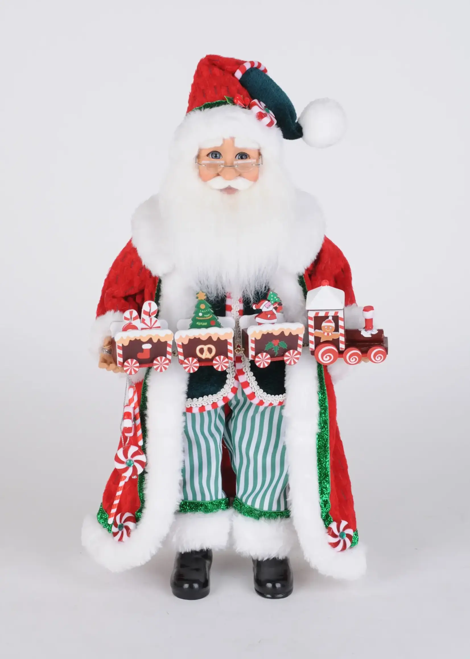 Karen Didion Peppermint Express Santa