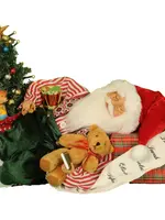 Karen Didion Karen Didion - Lighted Napping Santa - CC16-168