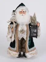 Karen Didion Karen Didion - Lighted Woodland Emerald Santa - CC16-183