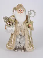 Karen Didion Karen Didion - Lighted Touch of Gold Santa - CC16-233